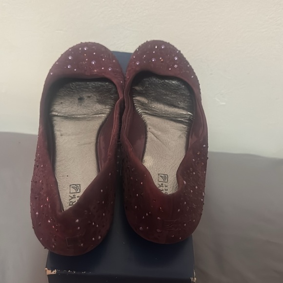 Sperry Rhinestone Flats 8 - Picture 7 of 7